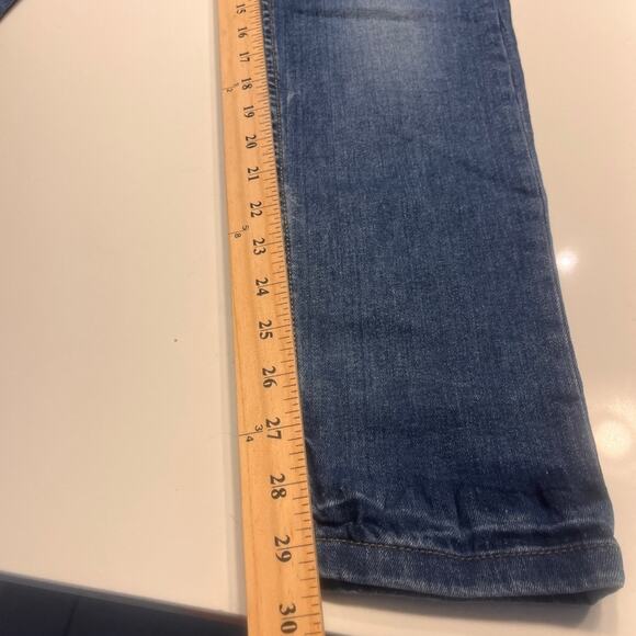 Desigual Women’s Embroidered Love Boyfriend Jeans Size 26 - Picture 14 of 14